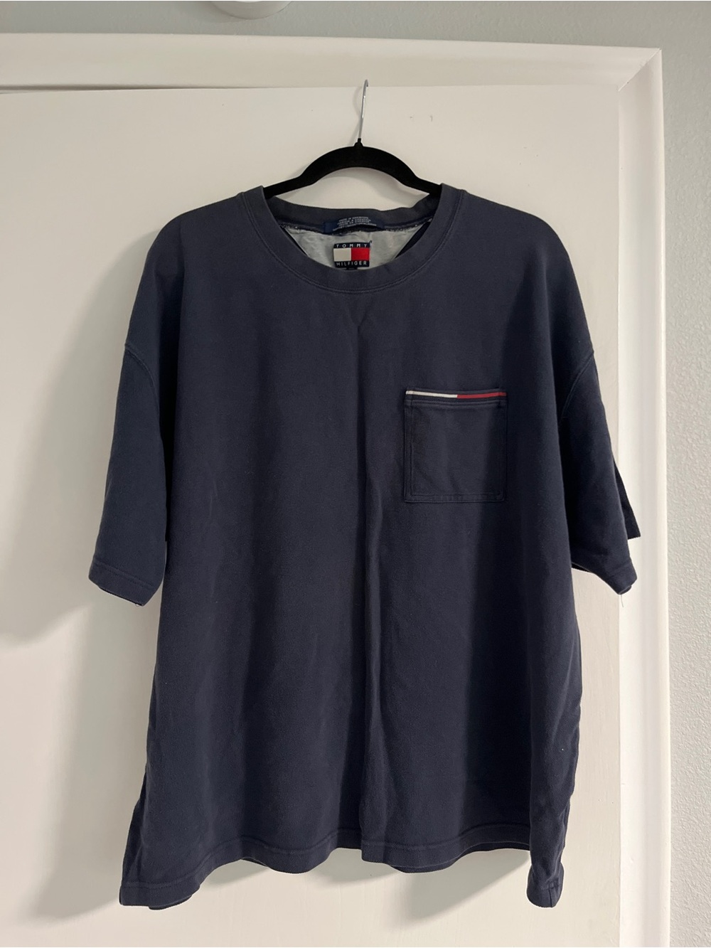 Vintage Tommy Hilfiger Navy Pocket Tee